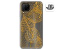 Funda Gel Transparente para Huawei P40 Lite diseño Hojas Dibujos