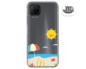 Funda Gel Transparente para Huawei P40 Lite diseño Playa Dibujos