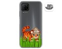 Funda Gel Transparente para Huawei P40 Lite diseño Tigre Dibujos