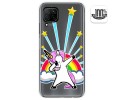 Funda Gel Transparente para Huawei P40 Lite diseño Unicornio Dibujos