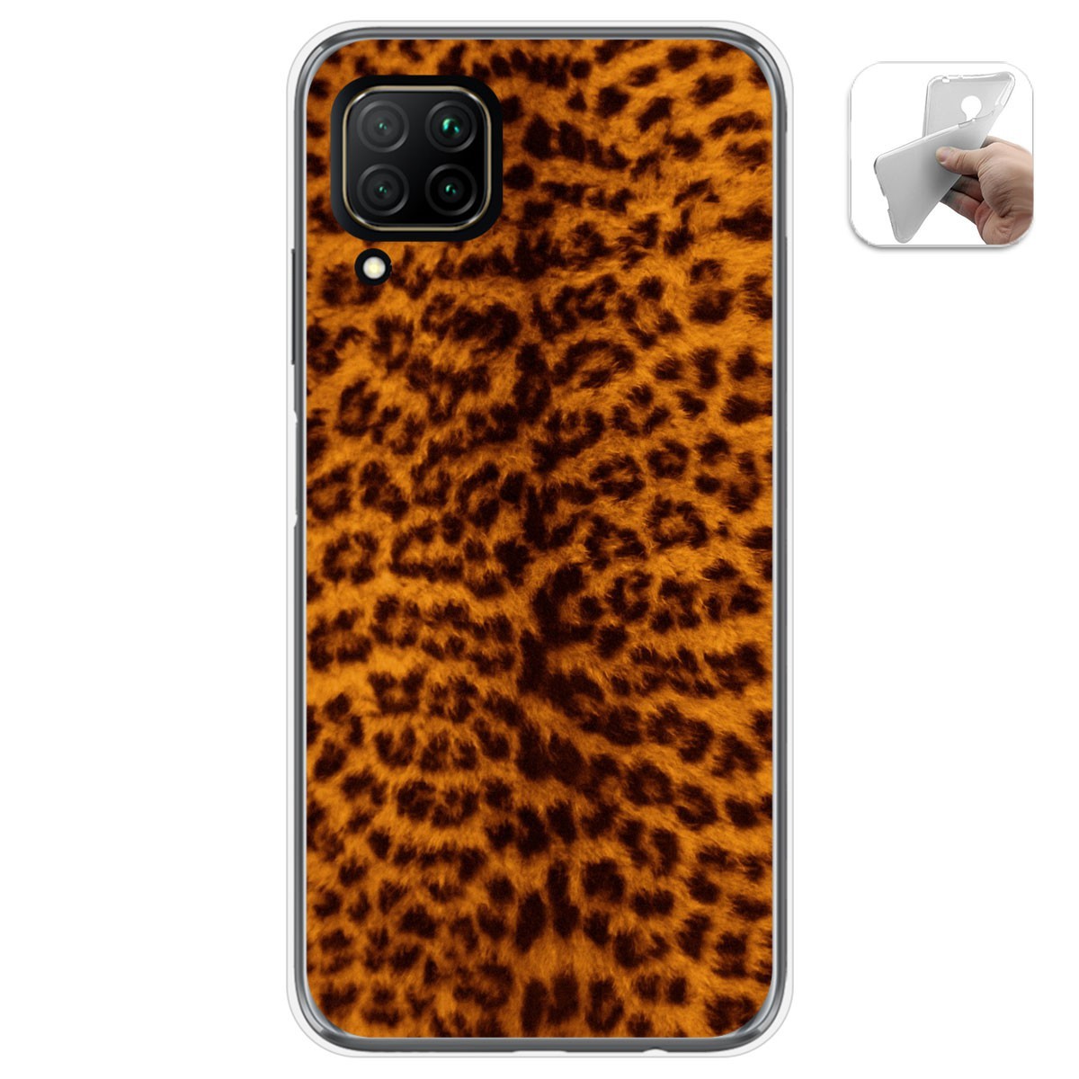 Funda Gel Tpu para Huawei P40 Lite diseño Animal 03 Dibujos