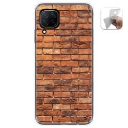 Funda Gel Tpu para Huawei P40 Lite diseño Ladrillo 04 Dibujos