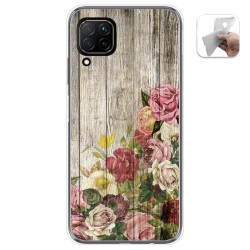 Funda Gel Tpu para Huawei P40 Lite diseño Madera 08 Dibujos