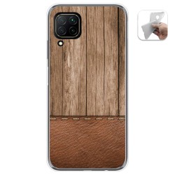 Funda Gel Tpu para Huawei P40 Lite diseño Madera 09 Dibujos