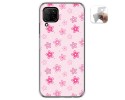 Funda Gel Tpu para Huawei P40 Lite diseño Flores Dibujos