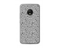 Funda Gel Tpu para Lenovo Moto G5 Plus Diseño Letras Dibujos