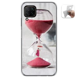 Funda Gel Tpu para Huawei P40 Lite diseño Reloj Dibujos