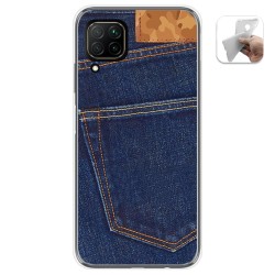 Funda Gel Tpu para Huawei P40 Lite diseño Vaquero Dibujos