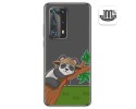 Funda Gel Transparente para Huawei P40 Pro diseño Panda Dibujos