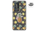 Funda Gel Transparente para Huawei P40 Pro diseño Piña Dibujos