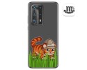 Funda Gel Transparente para Huawei P40 Pro diseño Tigre Dibujos
