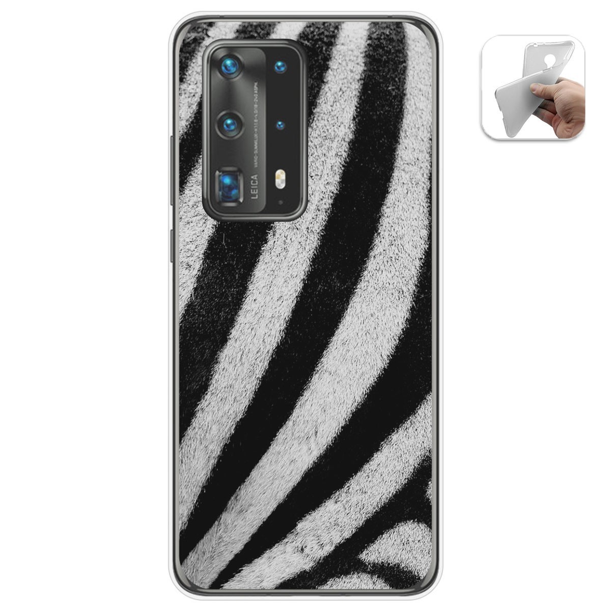 Funda Gel Tpu para Huawei P40 Pro diseño Animal 02 Dibujos