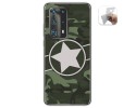 Funda Gel Tpu para Huawei P40 Pro diseño Camuflaje 01 Dibujos