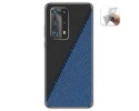 Funda Gel Tpu para Huawei P40 Pro diseño Cuero 02 Dibujos