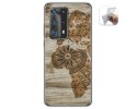 Funda Gel Tpu para Huawei P40 Pro diseño Madera 07 Dibujos