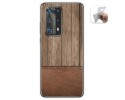 Funda Gel Tpu para Huawei P40 Pro diseño Madera 09 Dibujos