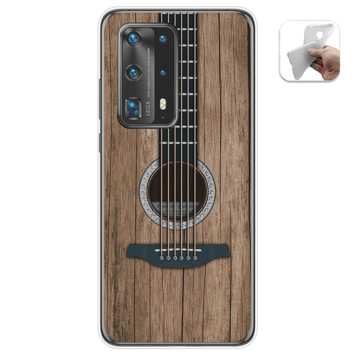 Funda Gel Tpu para Huawei P40 Pro diseño Madera 11 Dibujos
