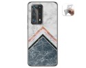 Funda Gel Tpu para Huawei P40 Pro diseño Mármol 05 Dibujos