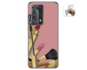 Funda Gel Tpu para Huawei P40 Pro diseño Brochas Dibujos