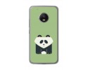 Funda Gel Tpu para Lenovo Moto G5 Plus Diseño Panda Dibujos