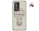 Funda Gel Tpu para Huawei P40 Pro diseño Creativity Dibujos