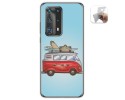 Funda Gel Tpu para Huawei P40 Pro diseño Furgoneta Dibujos