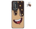 Funda Gel Tpu para Huawei P40 Pro diseño Helado Chocolate Dibujos