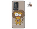 Funda Gel Tpu para Huawei P40 Pro diseño Leon Dibujos