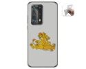 Funda Gel Tpu para Huawei P40 Pro diseño Leones Dibujos