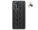 Funda Gel Tpu para Huawei P40 Pro diseño Neumatico Dibujos