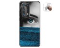 Funda Gel Tpu para Huawei P40 Pro diseño Ojo Dibujos