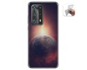 Funda Gel Tpu para Huawei P40 Pro diseño Tierra Dibujos