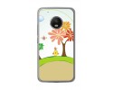 Funda Gel Tpu para Lenovo Moto G5 Plus Diseño Primavera Dibujos