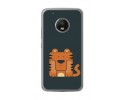 Funda Gel Tpu para Lenovo Moto G5 Plus Diseño Tigre Dibujos