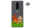 Funda Gel Transparente para OnePlus 8 diseño Tigre Dibujos