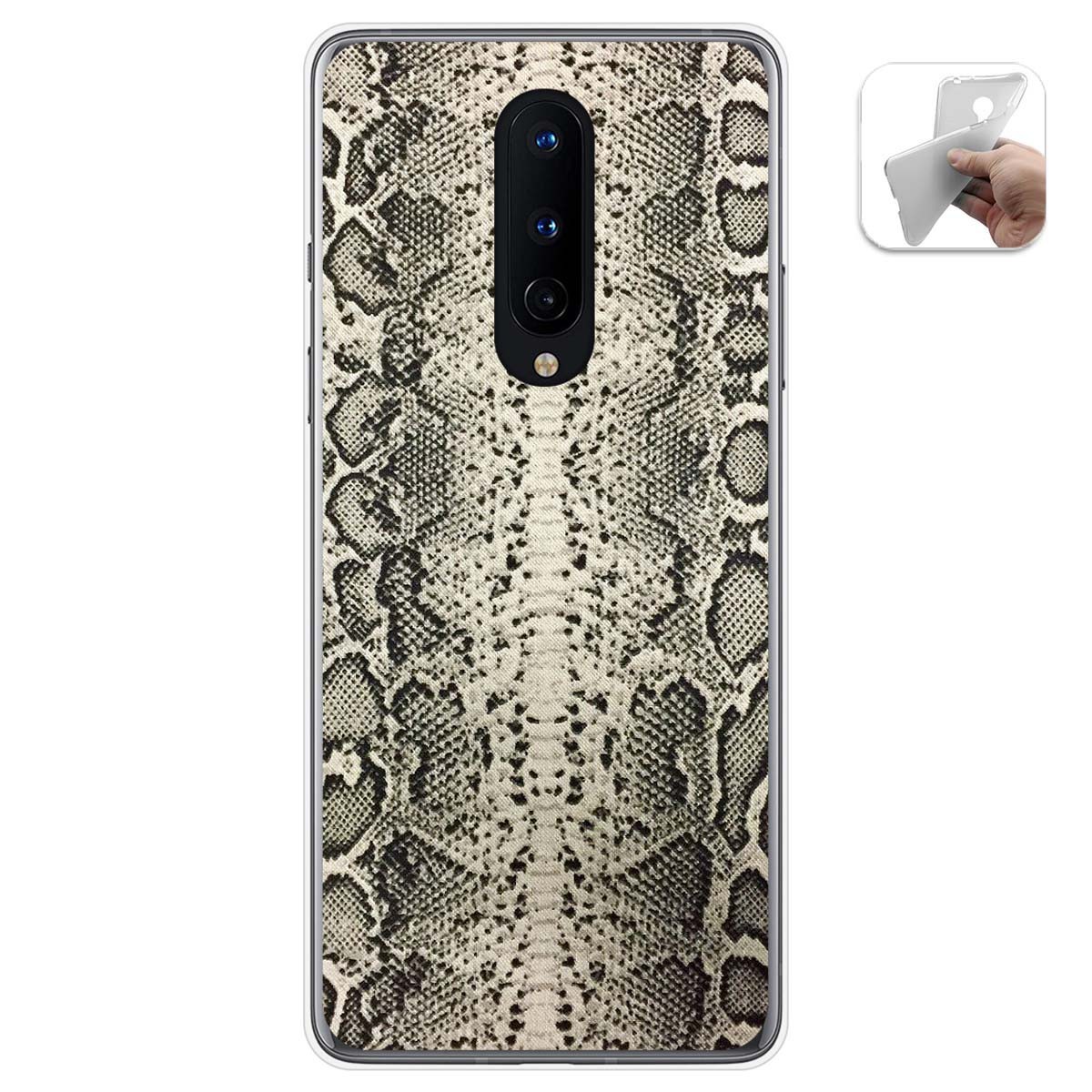 Funda Gel Tpu para OnePlus 8 diseño Animal 01 Dibujos