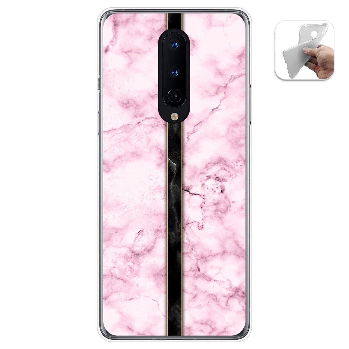 Funda Gel Tpu para OnePlus 8 diseño Mármol 04 Dibujos