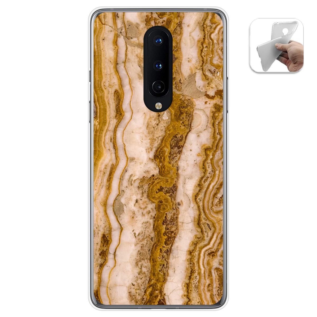 Funda Gel Tpu para OnePlus 8 diseño Mármol 10 Dibujos