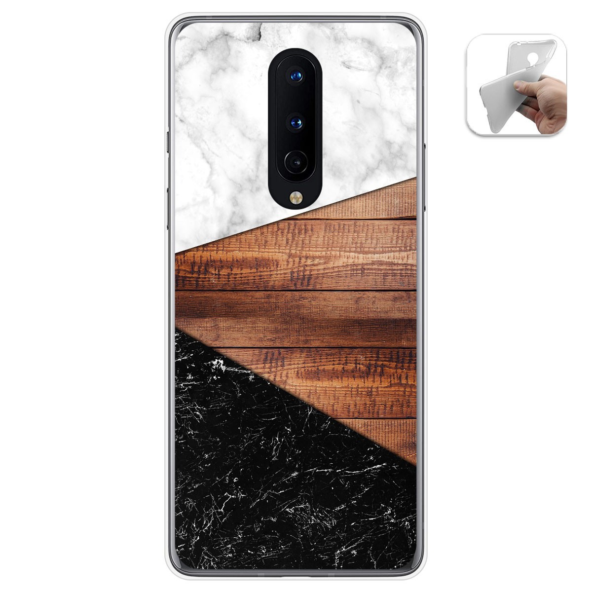 Funda Gel Tpu para OnePlus 8 diseño Mármol 11 Dibujos