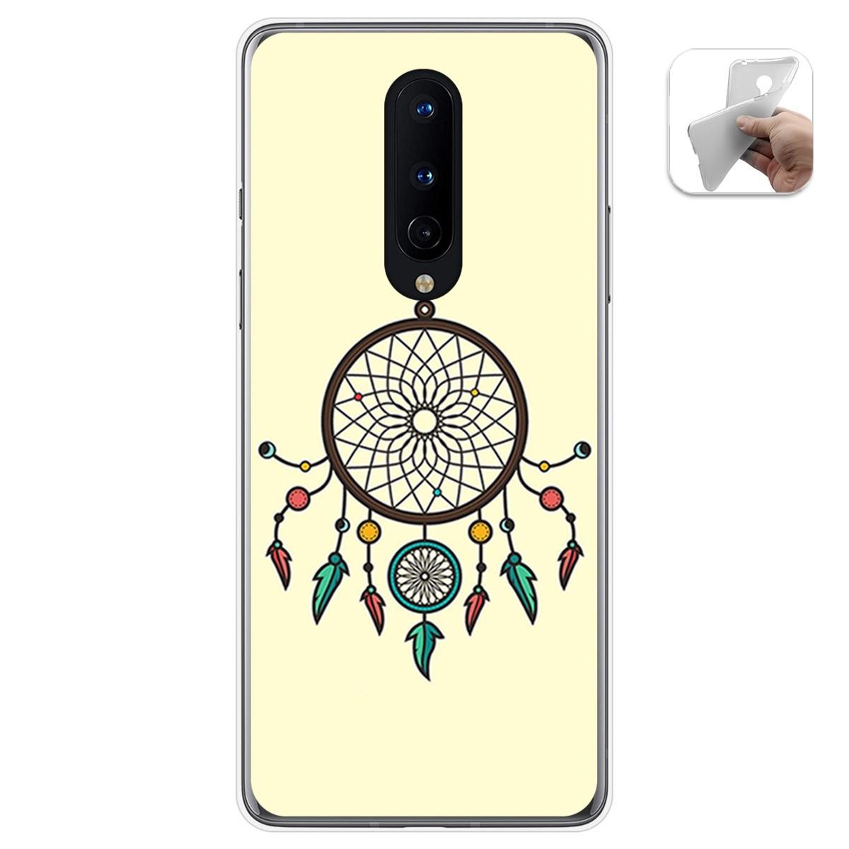 Funda Gel Tpu para OnePlus 8 diseño Atrapasueños Dibujos