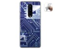 Funda Gel Tpu para OnePlus 8 diseño Circuito Dibujos