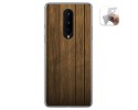 Funda Gel Tpu para OnePlus 8 diseño Madera Dibujos