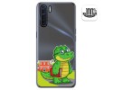 Funda Gel Transparente para Oppo A91 diseño Coco Dibujos