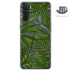 Funda Gel Transparente para Oppo A91 diseño Jungla Dibujos