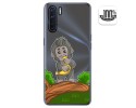 Funda Gel Transparente para Oppo A91 diseño Mono Dibujos