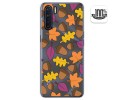 Funda Gel Transparente para Oppo A91 diseño Otoño Dibujos