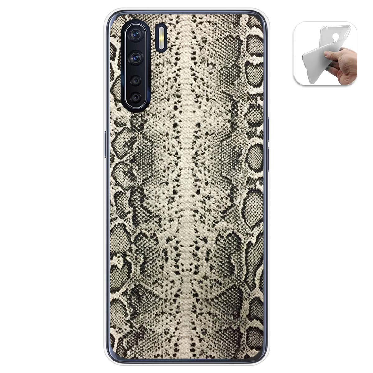 Funda Gel Tpu para Oppo A91 diseño Animal 01 Dibujos