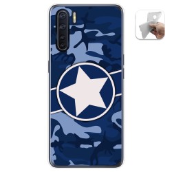 Funda Gel Tpu para Oppo A91 diseño Camuflaje 03 Dibujos