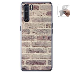 Funda Gel Tpu para Oppo A91 diseño Ladrillo 01 Dibujos