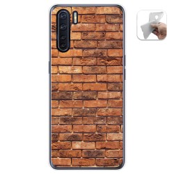 Funda Gel Tpu para Oppo A91 diseño Ladrillo 04 Dibujos